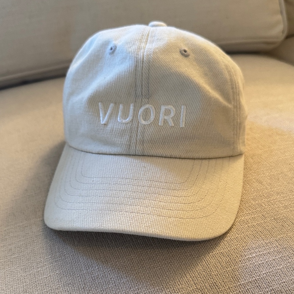 Vuori Light Tan Baseball Cap